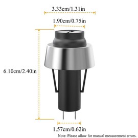 TopHomer Igniter Button Switch 66220 Grill Igniter Switch Compatible with Weber E/S-210 220 310 315 320 330 Parts Replacement (1Pcs)