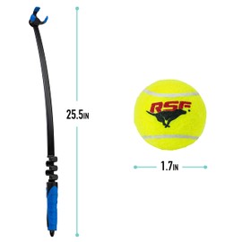 Franklin Pet Supply Tennis Ball Launcher for Dogs - Dog Ball + Tennis Ball Thrower for Fetch - Perfect Toy for Large + Small Dogs