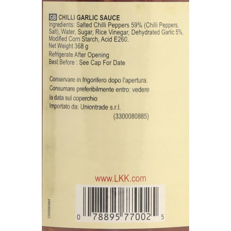 Lee Kum Kee Chili Garlic Sauce, 13-Ounce Jars (Pack of
