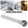 Single Cut Burr Ball Shape Carbide Rotary File Professional for