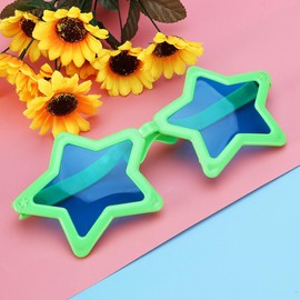 ledmomo 4pcs Star Glasses Party Glasses Party Supplies Glasses Star Shape Gift Birthday Party Costume Accessories Holiday Party Photo Props 4pcs Random Color