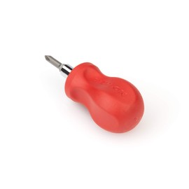 TEKTON 3-in-1 Stubby Phillips/Slotted Multi-Bit Driver (#1 x 3/16 in., Red) | DMT17001