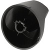SPARES2GO Black Control Knob Switch Compatible with Hotpoint Oven Cooker