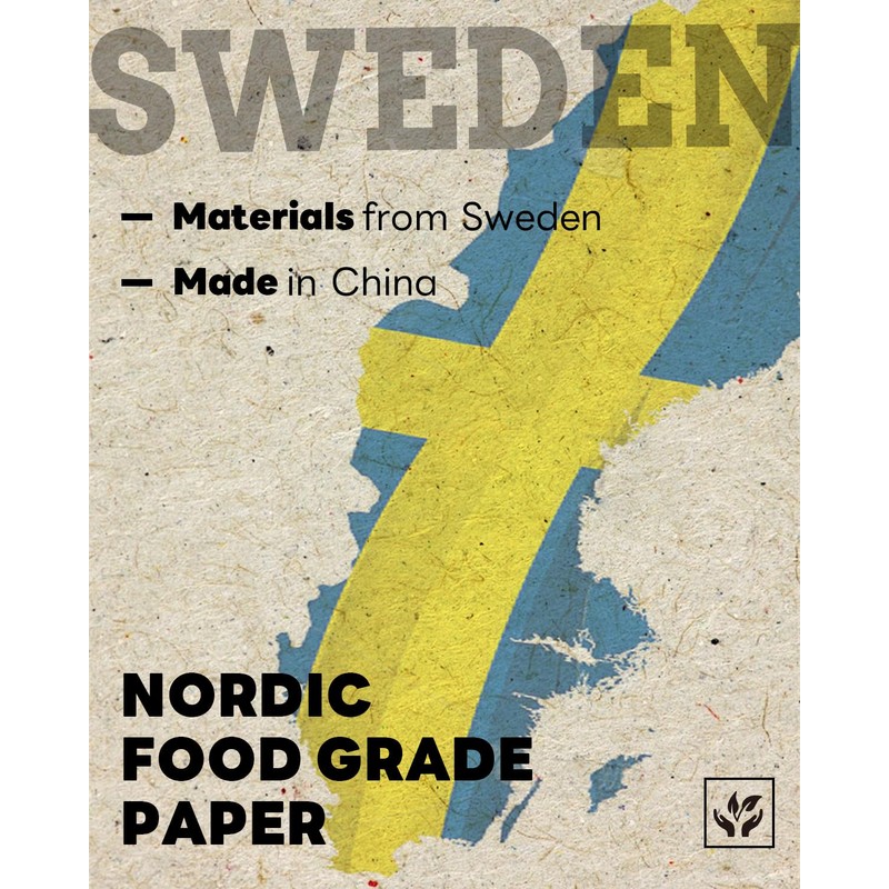Bake Choice Nordic 75GSM Paper 200pcs Natural Tulip Cupcake Liners