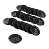 Antrader 20 Pack Louver Vents, 201 Stainless Steel Round Mesh