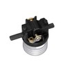 E26 Light Socket Push Thru On/Off Lamp Socket, Medium Base