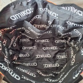 AMIKA SIGNATURE TOTE BAG BEACH TRAVEL XLARGE BRIGHT PAISLEY FLOWERS ~ NEW/SEALED