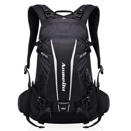 Hebetag Cycling Backpack Mountain Bike Rucksack for Men Women Travel Outdoor Sports Motorcycle Bicycle Riding Daypack, #14black(20l), 28cm(W)x16cm(D)x47cm(H)(11.02x6.29x18.50") approx;, Classic