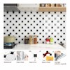 FunStick White Hexagon Peel and Stick Backsplash for Kitchen 12"x12"