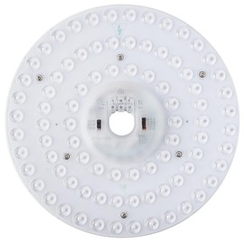 HAOLEDI 6.69" 24W LED Ceiling Fan Light Retrofit Kit, Ceiling Light Replacement kit, 5CCT 3000K 3500K 4000K 5000K 6000K Adjustable, 12W 18W 24W Switch, 2800LM 120V ETL (24, Watts)