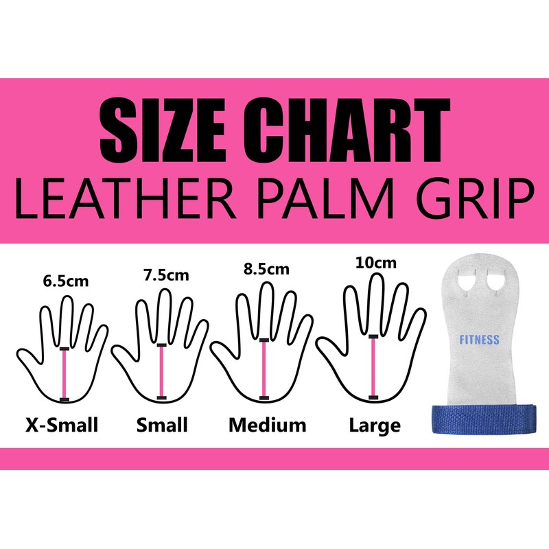 ULTRA FITNESS Kids Children Sizes gymnastic leather palm hand grips