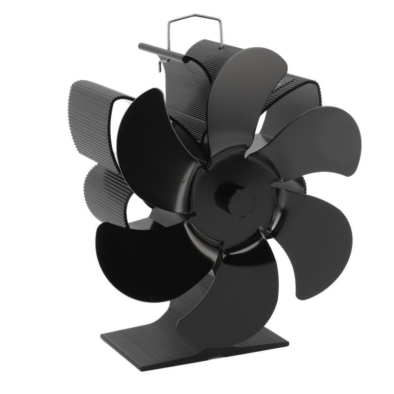 Stove Fan 6 Blades Greater Air Volume Low Noise Operation