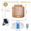 Solar Pendant Light Outdoor Hanging Lantern Solar Outdoor Chandelier with