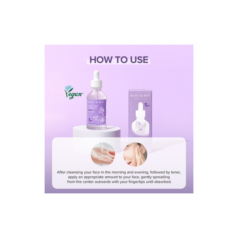 Mary&May [Mary&May]*size up* 6 Peptide Complex Serum 80ml