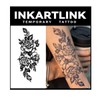 INKARTLINK Tattoo Tech, 2 Sheets Large Semi Permanent Tattoo, Temporary