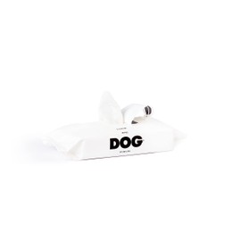 DOG by Dr. Lisa - Dog Wipes - Plant-Based, Natural Bathing Wipes for Dogs - Made from 100% Compostable Bamboo - Vet-Created - Vegan, Non-Toxic - 80 Count