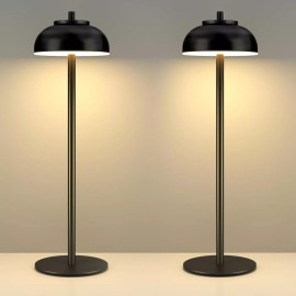 Moragin 2 Pack Led Cordless Table Lamps Rechargeable, Battery Operated-IP65 Waterproof