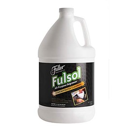 Fuller Brush Fulsol Heavy-Duty Degreaser 1 Gallon – Concentrated All-Purpose Cleaner – Cuts Grease, Grime, Oil & Stains on Tile, Glass, Laundry, Grills – Lemon Scent (Makes 60 Gallons)