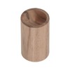 15pcs Essential Oil Car Diffuser Round Shape Simple Compact Walnut
