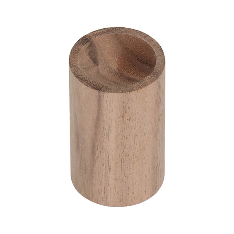 15pcs Essential Oil Car Diffuser Round Shape Simple Compact Walnut
