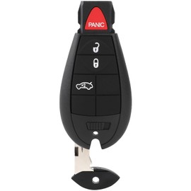 ALEGE Keyless Entry Remote Car Key Fob Fits for 2008-2009 for Dodge for Charger 6.1L 2010-2011 for Dodge for Challenger 5.7L 2011-2013 for Jeep for Grand Cherokee 5.7L 2 PCS 4 Buttons 433Mhz