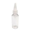 Pointed Cap Round Refill Bottle 30ml Clear 34ea