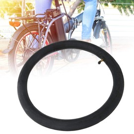 Pbzydu Easy to use: Inner tube for electric bicycle, anti-slip curved valve, butyl rubber, easy to assemble hose (16 x 2.125 Elbow)
