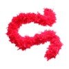 Cynthia's Feathers 100g Chandelle Feather Boa (Bright Red), 74" Long,