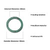 High Temperature Green Fibre Washer 1 1/4" - Pack of