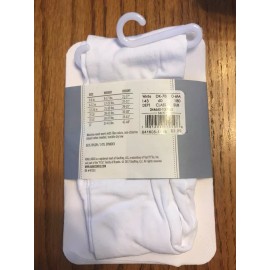 KoalaKids Girls Basic Microfiber Tights 0-6 White Ships N 24h
