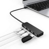 USB Hub,Multi function USB HUB 4-Port USB Hub Ultra Slim