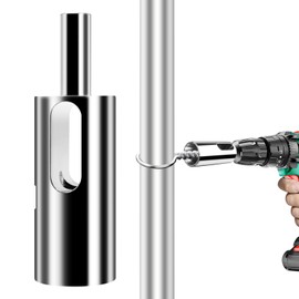 ZZBUY Twist Ties Tool 9 Gauge High-Tensile Drill Chuck Fence Wire Twist Tool for Fixing Chain Link Fence and Loop Fences (9 Gauge)