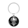 BKR Graphics Fort Irwin Metal Double Sided Key Chain Keychain