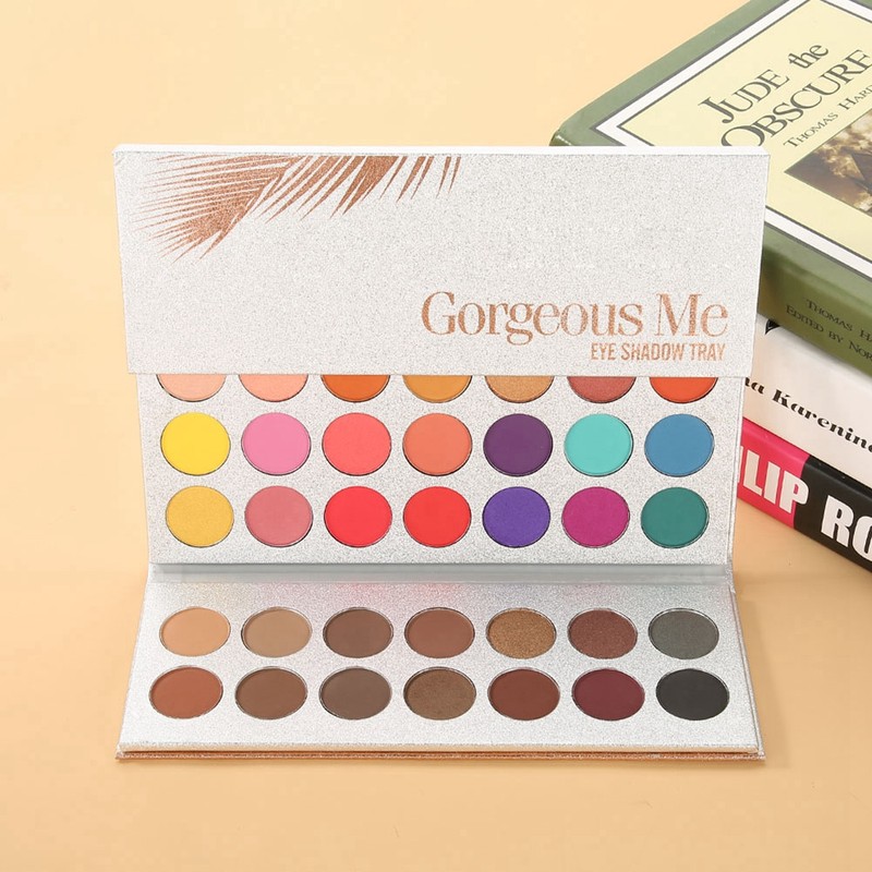 Beauty Glazed 63 Colors Pearlescent Matte Eyeshadow Eye Cosmetics Makeup