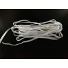 1/4" Woven Elastic 10 Yard Bundle (White, 1/4")