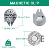 JIUYIBC Golf Ball Marker Hat Clip, Golf Accessories for Men,