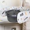 Double Oven Gloves UK: Heat-Resistant Mitts, Heavy-Duty Pot Holders for