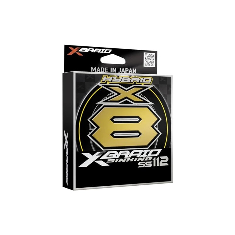 XBRAID Sinking SS 112 Braid 15LB 165Y Yellow