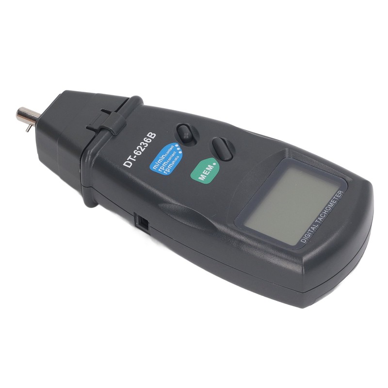 LCD Contact RPM Tachometer Photoelectric Non Contact Motor Tachometer Measuring