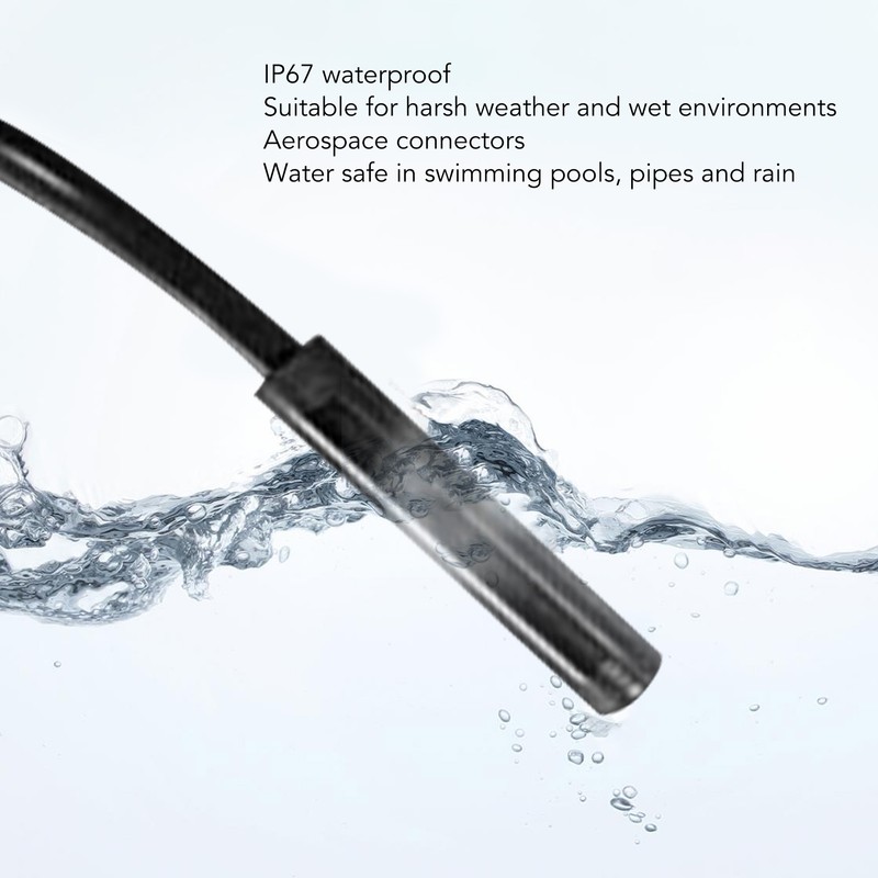 Digital Inspection Endoscope Industrial HD Borescope Turnable Snake Camera for