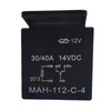 Plug the relay for automotive replacement electrical systems PC792A-1C-C1-12S-DN-X 12VDC