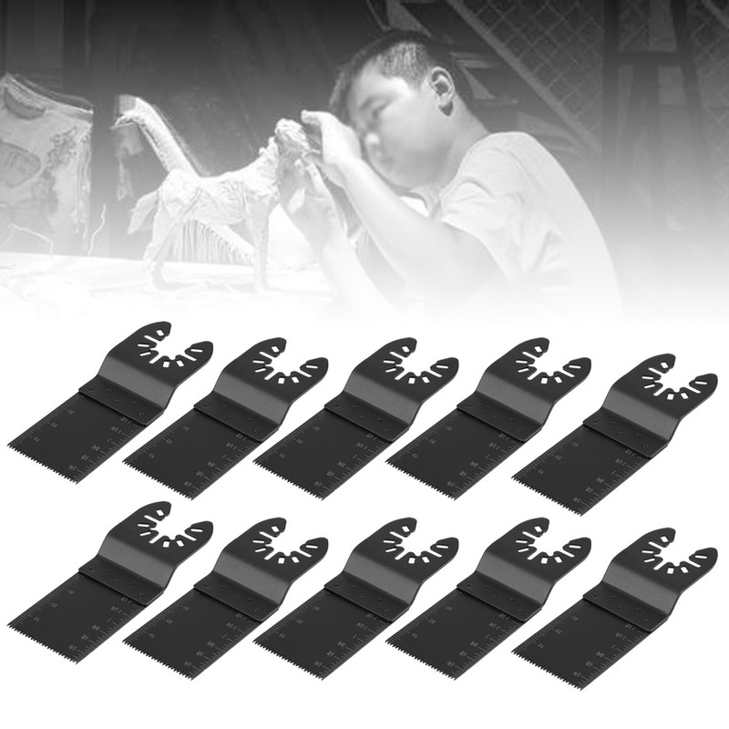 10pcs 34mm High carbon steel Multifunctional Oscillating Saw Blade