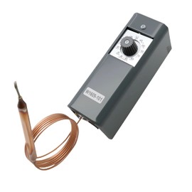 W1609-101 Refrigeration Thermostat Temperature Controller with Remote Bulb & 5 Ft Capillary – TH-1609 Model, Temperature Range: -30°F to 90°F (-34°C to 32°C)