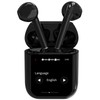 LUBOLAN Black Wireless Earbuds，Bluetooth 5.4 Ear Buds with Multifunctional Touch