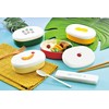 Tatsumiya Obento Oval Lunch Box, Made in Japan, 16.9 fl