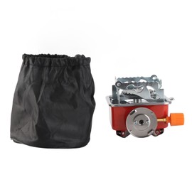 Outdoor Mini Stove Portable Foldable Gas Stove Camping Square Cassette Stove with Storage Bag