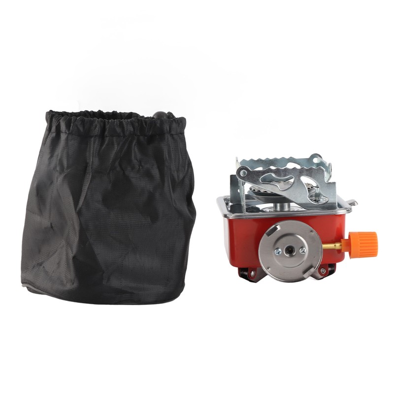 Outdoor Mini Stove Portable Foldable Gas Stove Camping Square Cassette