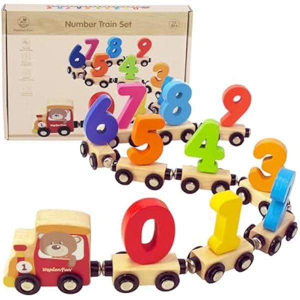 Number Train Set for 1 2 3 Year Olds, Educational