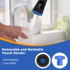 Hibbent Pull Down Kitchen Faucet Head Replacement LED Temp Display