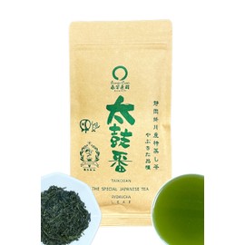 Shuho Tea Garden Shizuoka Tea Kakegawa Tea Leaf [Deep Steamed Green Tea Rough Tea "Taikoban" 2.8 oz (80 g) / Shizuoka Kakegawa Yabukita Variety, Green Tea (Recommended for Everyday Use)